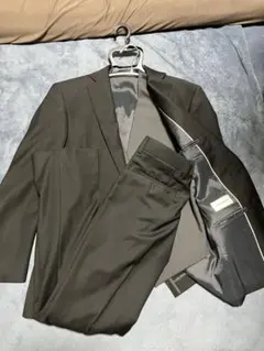 【値下げ】礼服　LES MUES ブラックスーツ　aoki アオキ