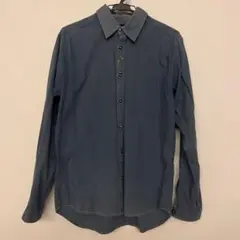ダークブルー 長袖シャツ　FRANKLEDER