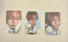 NCT WISH ユウシYUSHI トレカ(タレントカード) 3枚セット