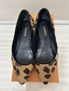 EMILIO PUCCI レオパード柄 フラットパンプス 37 23.5㎝のサムネイル