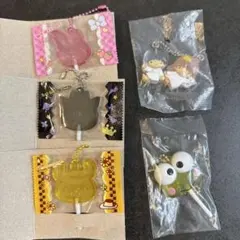 サンリオキャラクターズ　キャンディチャームズ　グミ　キーホルダー　セット