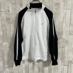 古着 asics トラックジャケット 日本製 サイズS バイカラー