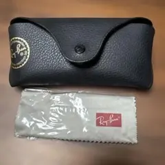 ①Ray-Ban メガネケース 黒