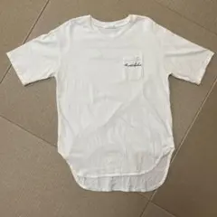 Lugnoncure) ロゴ刺繍ポケットTシャツのサムネイル