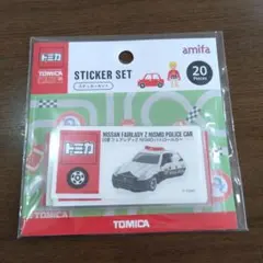 トミカ 車乗り物 パトカー 救急車 ゴミ収集車 働く車 シール ステッカー 新品のサムネイル