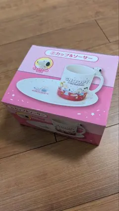 スヌーピー サンリオくじ　カップ&ソーサー