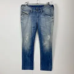 訳あり DIESEL Lowky レギュラーストレート デニム ローウエスト M