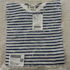 BREEZE 袖フリルボーダーTシャツ 100