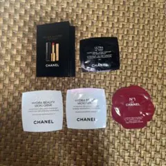 CHANEL サンプル　口紅　ファンデーション　クリーム