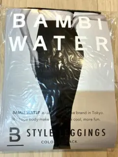 Bambi Water ブラックレギンス L〜LLサイズのサムネイル