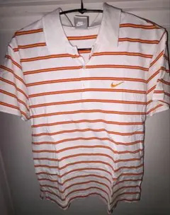 Nike ストライプ ポロシャツ M