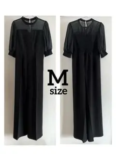 ❗️セール中❗️美品　結婚式シアードッキングコンビネゾン黒