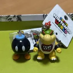 USJ 入場者限定スーパーニンテンドーワールド　ボム兵 クッパJr.キーホルダー