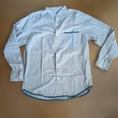 BEAMSHEART 長袖シャツ グレー系チェック柄