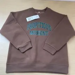 裏起毛　暖かい　トレーナー