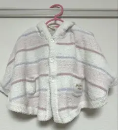 ジェラートピケ　ベビー用ポンチョ　80cm-90cm