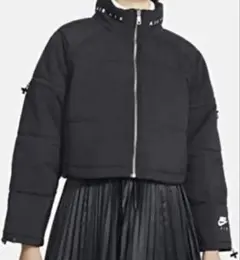 Nike クロップドダウンジャケット ブラック ショート丈　Air 最終お値下げ