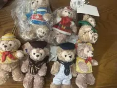 ダッフィー シェリーメイ ぬいぐるみ バッジ まとめ売り
