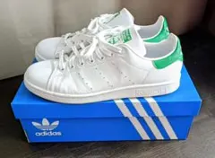 adidas Stan Smith ホワイト/グリーン★数回使用★美品