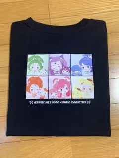 YES! PRECURE 5 GOGO! サンリオキャラクターズ Tシャツ L