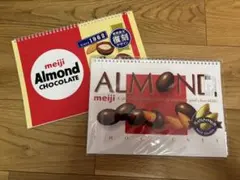 【新品未使用】meiji アーモンドチョコレート ノート