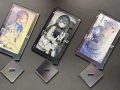 学園アイドルマスター スタンド付きアートアクリルプレート 3種セット