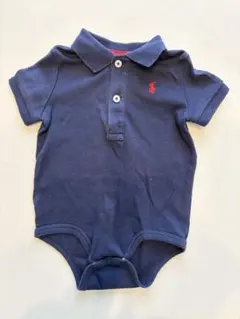Ralph Lauren ネイビーロンパース 6M