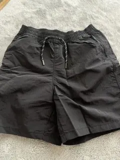 GU 黒 ハーフパンツ 120
