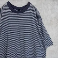 Z*e様 ボーダー【UNIQLO】 ユニクロ オーバーサイズ 古着 Tシャツ X