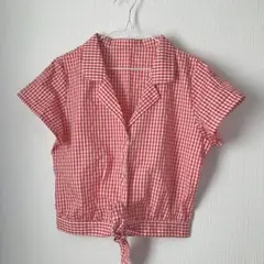 GRL・ギンガムチェック シャツ レディース