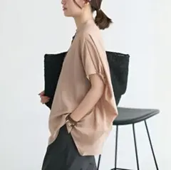 試着のみ IENA ニュアンスドルマンブラウス イエナ ベージュ 洗える リネンのサムネイル