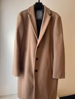 ベージュ チェスターコート Mサイズ