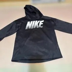 NIKE 迷彩柄フード付き裏起毛パーカー155