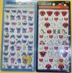 正規品　ボンボンドロップシール　ミニ　ディズニー　2種セット