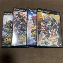 PS2 スパロボ4本まとめ売り スーパーロボット大戦MX