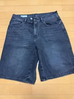ZARA デニムショートパンツ ブラック