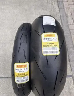 ダンロップスポーツスマートTT 120/70 ZR 17180/55 ZR 17 - メルカリ