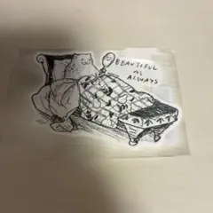 ケンエレ直営店限定 黒山キャシー・ラム ステッカー 特典