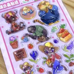 《新品未使用》ズートピア☆ボンボンドロップシール☆