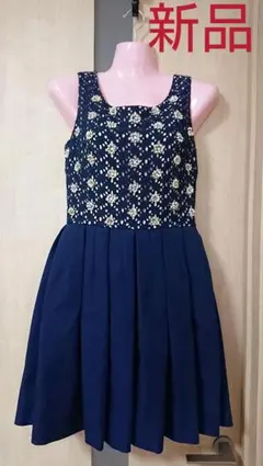 メトリーゼ 新品タグ付き ビジューフレア ドレス ワンピース