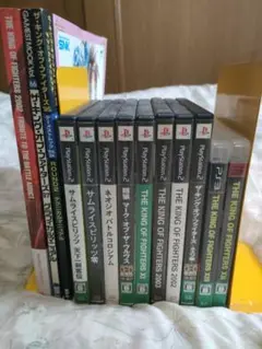 SNK格闘ゲーム10本セットと本3冊