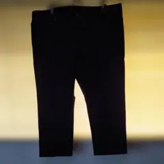 ブラック スキニーパンツ ウエスト110cm