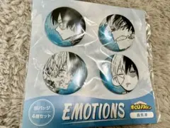 僕のヒーローアカデミア 缶バッジ4個セット EMOTIONS 轟焦凍 BD1