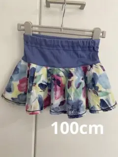 【ANNA SUI mini】花柄フリルスカート 100cm お値下げ中