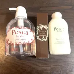 【新品】Pesca ペスカ シャンプー ピクノジェル ローション 洗顔 セット 新品】Pesca ペスカ シャンプー ピクノジェル ローション 洗顔 セット
