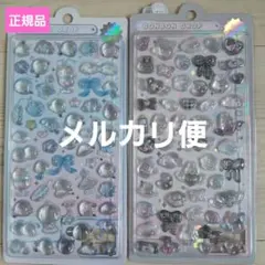 ボンボンドロップシール　シマエナガ　しろくろ　うさぎ