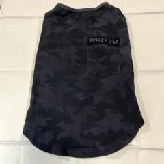 [ワケあり] AVIREX ファティーグTシャツ ブラック 迷彩 4L