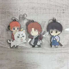 銀魂　カプセルラバーマスコット　新八　神楽　神威