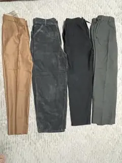 メンズ　パンツ　4点セット