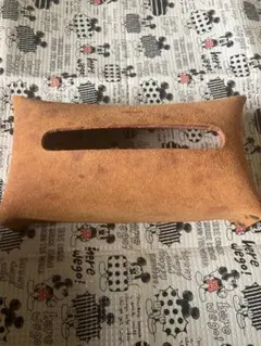 栃木レザー使用　オーダーメイドティッシュカバー
